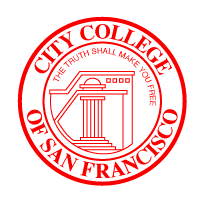 City College Logo - red seal